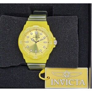 Invicta Celestial Women's Watch 35mm Transparent Yellow 49211